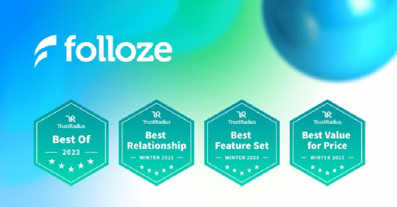 folloze Trustradius awards